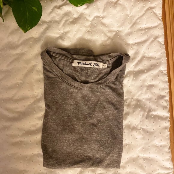 Michael Stars - Basic Tee Shirt - Picture 2 of 4